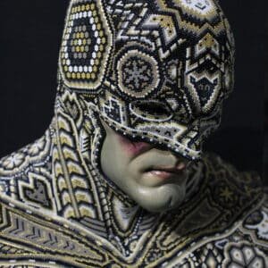 Arte Pop Huichol | Batman "El Caballero Oscuro Mexicano" | Chroma Rick Wolfryd